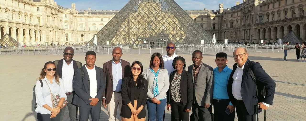 Meeting in Paris of the 4 Centers of Excellence working closely with the Chair