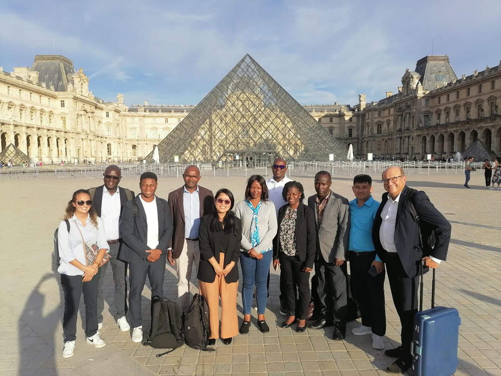 Meeting in Paris of the 4 Centers of Excellence working closely with the Chair