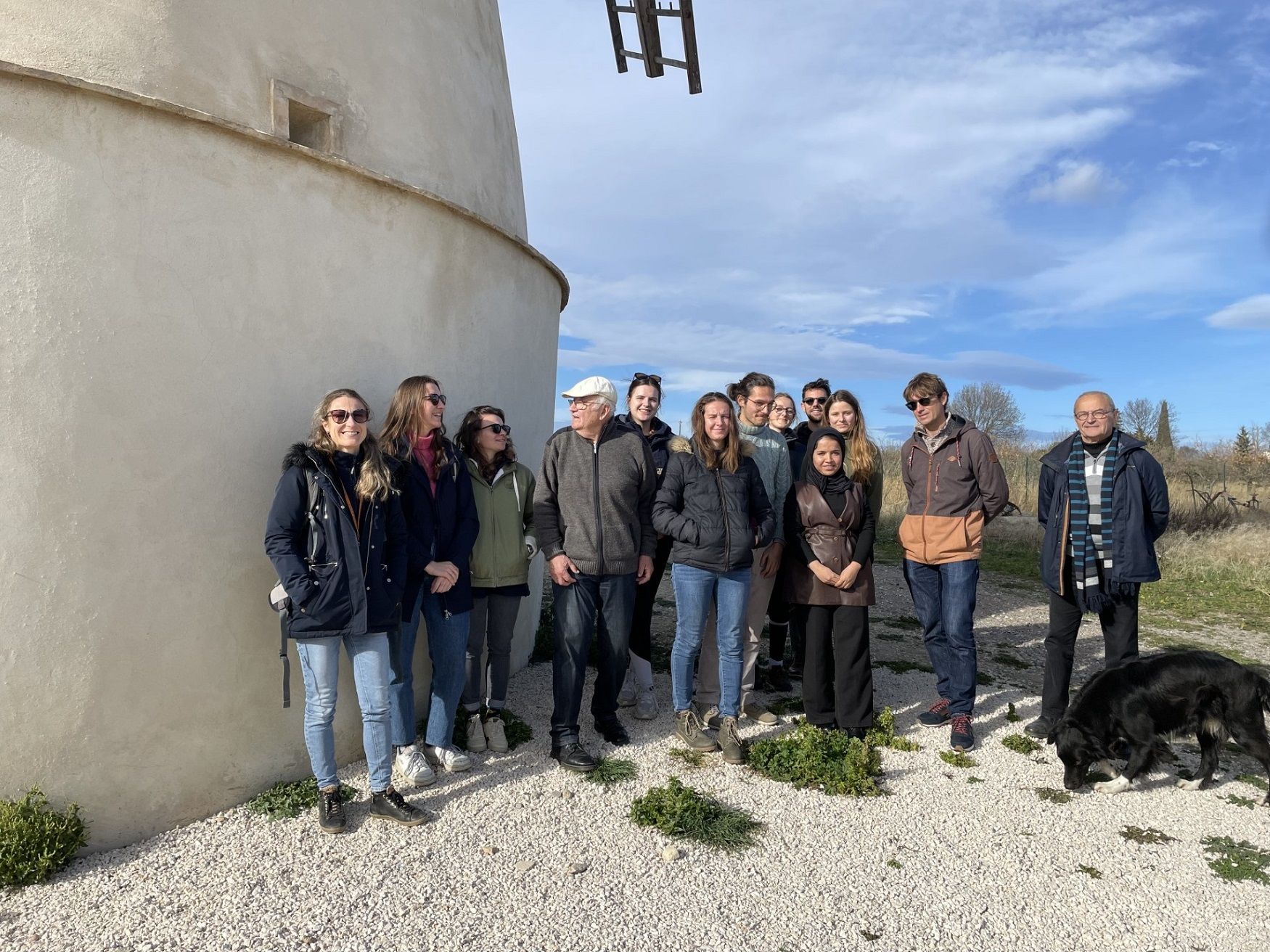 Students from AgroParisTech Montpellier Campus visit Juffet’s mill in Montbazin