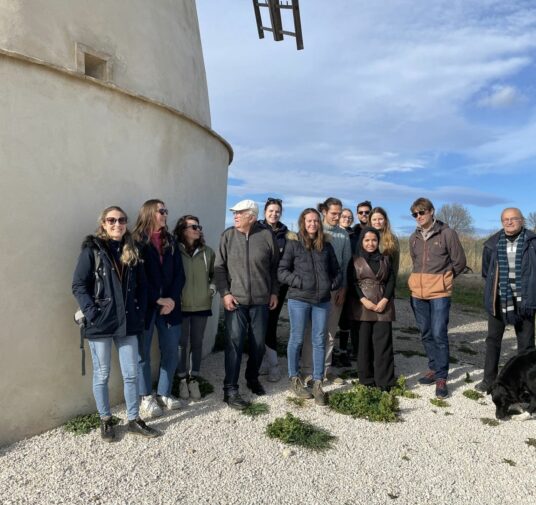 Students from AgroParisTech Montpellier Campus visit Juffet's mill in Montbazin